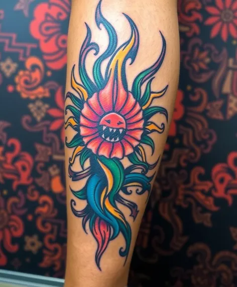 tattoo leg tribal