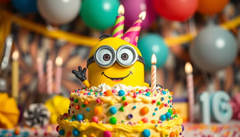 minion birthday cake