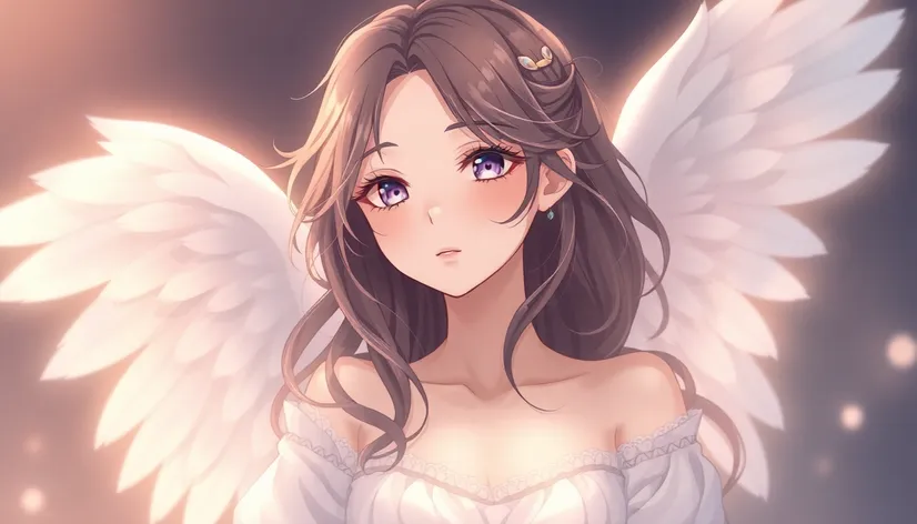 female angel anime