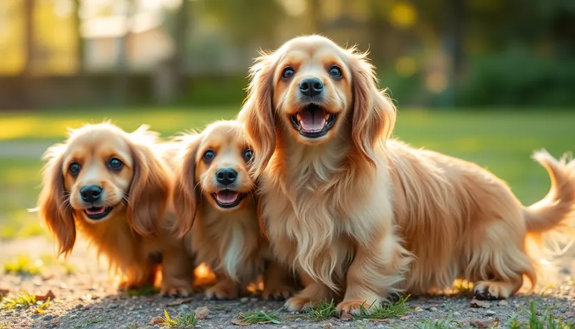 sausage dogs long haired