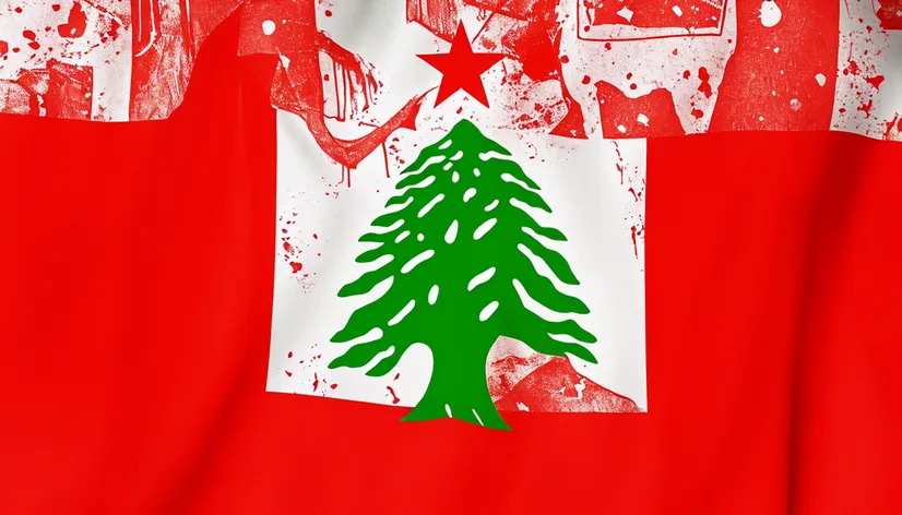 lebanon flag