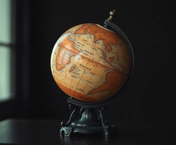 world globe on stand