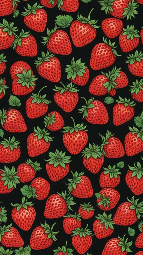 strawberry outline