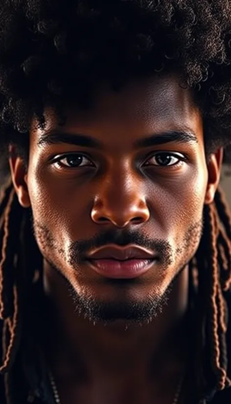 black men's long hairstyles