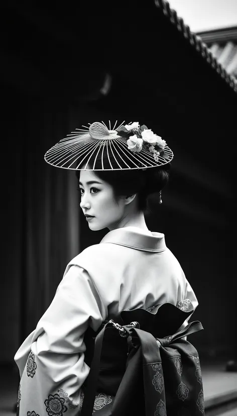 black and white korean