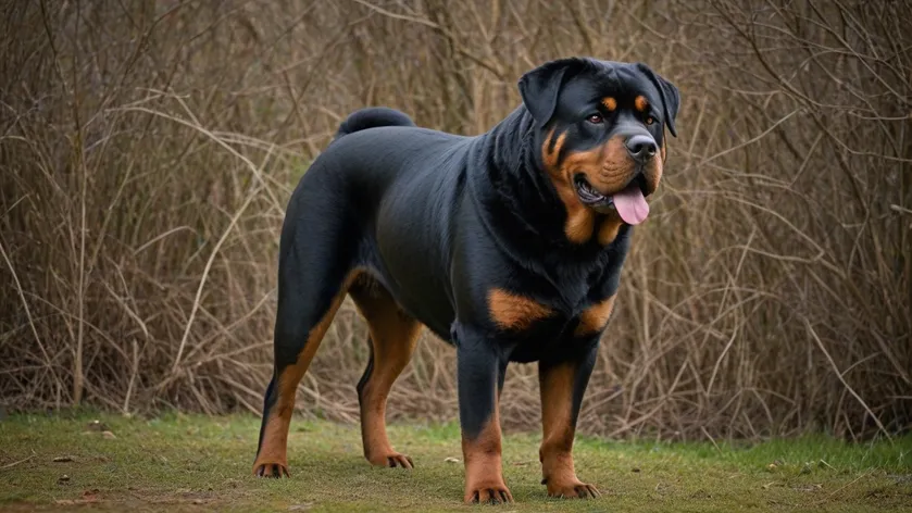 big rottweiler