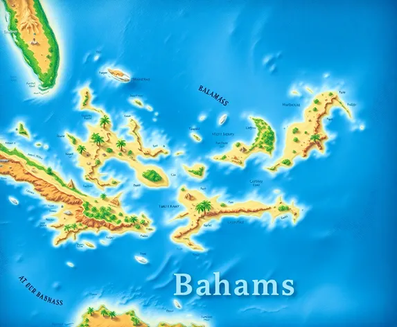 map of bahamas