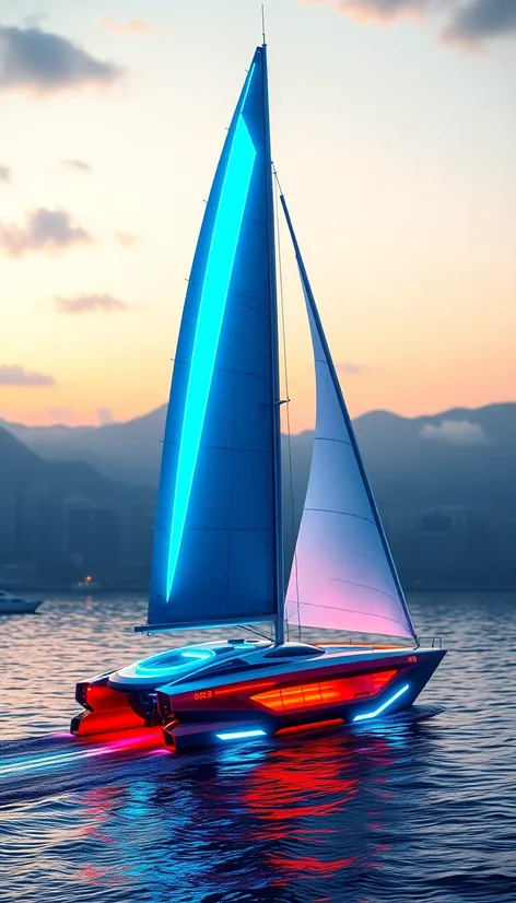 laser sailboat