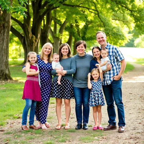 family photo poses