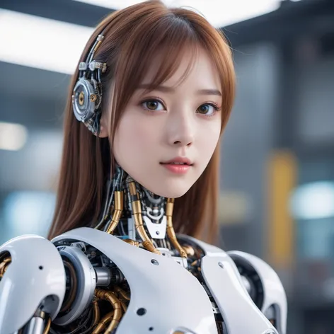 Most beautiful ai robot