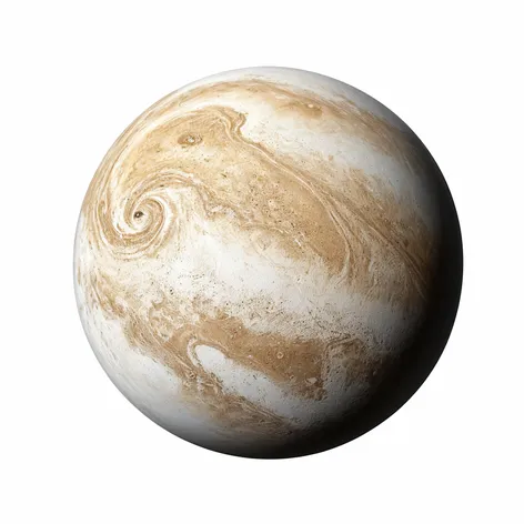 Planets on white background