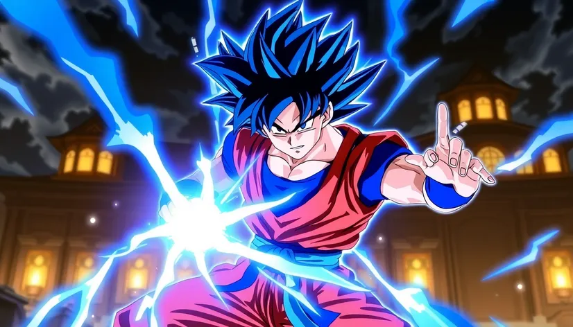 goku super sayayin blue