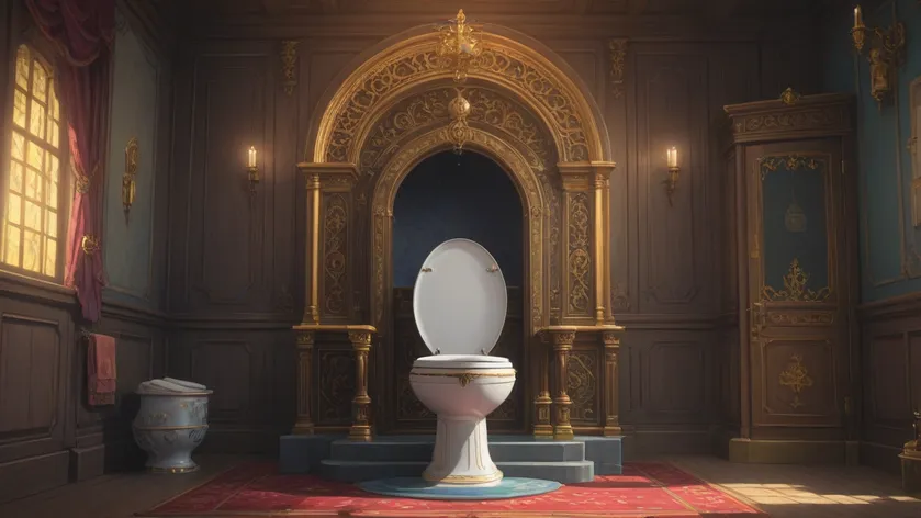 throne toilet