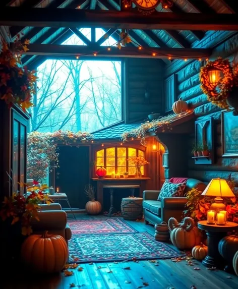 fall house