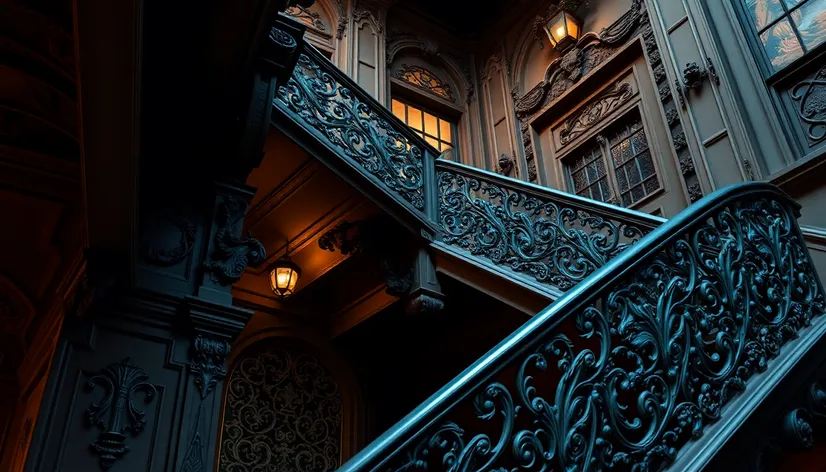 house staircase façade