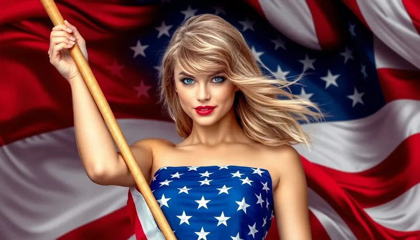 taylor swift american flag