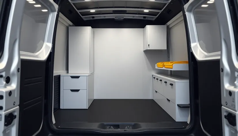 van trash storage design