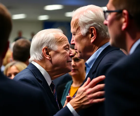 joe biden sniffing people