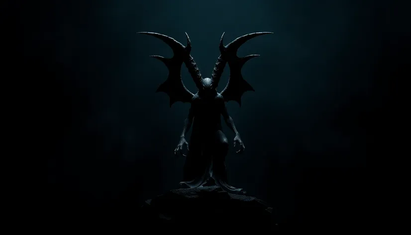 demonic figurine