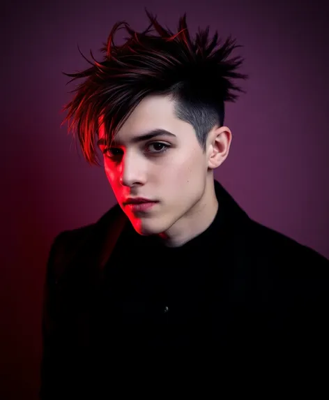 vampire hairstyles male