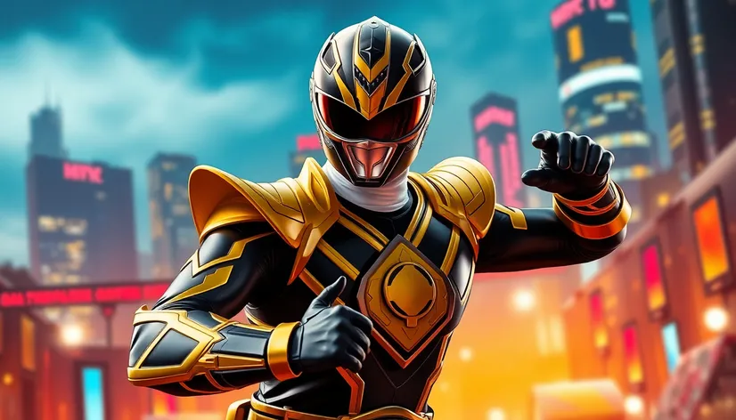 black gold power ranger