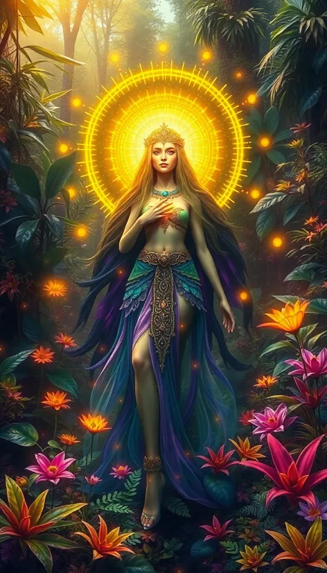 beautiful gaia goddess