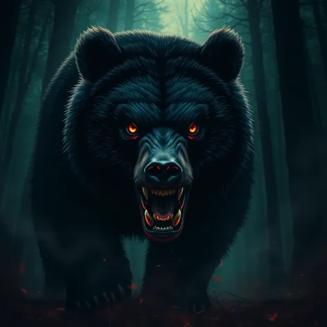 scary bear