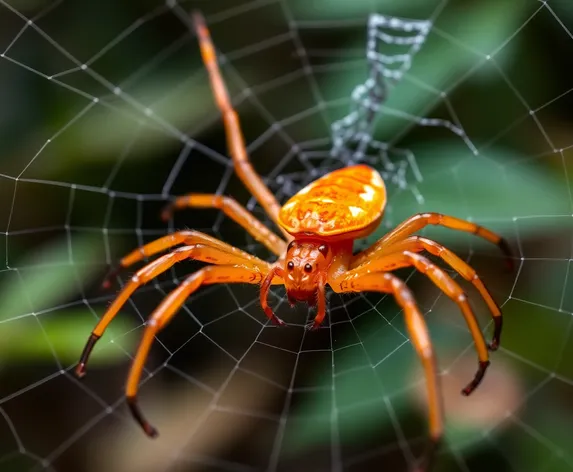 orange spider