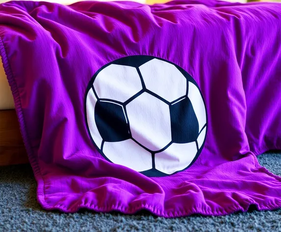 soccer ball blanket kick