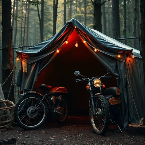 biker tent