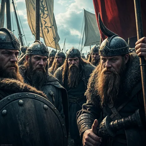 Viking raiding party