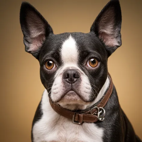 merle boston terrier