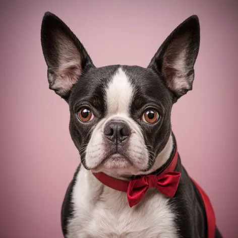 merle boston terrier