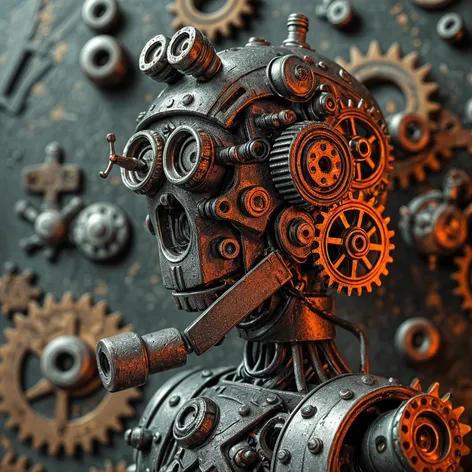 steampunk robot