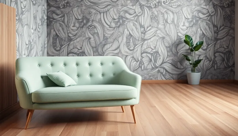 light green couch