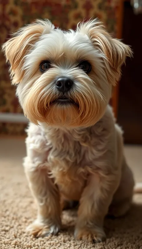 shaved dog