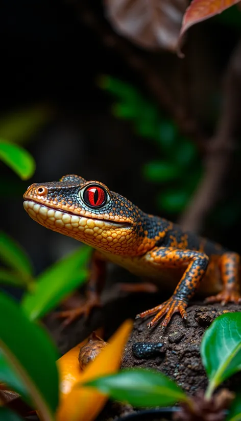 red eye crocodile skink