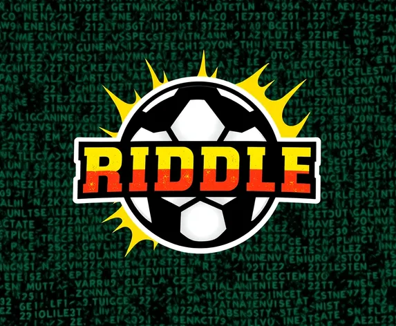 riddle logo png football