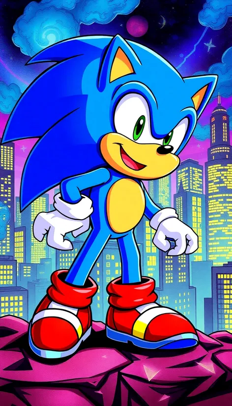 sonic with feet