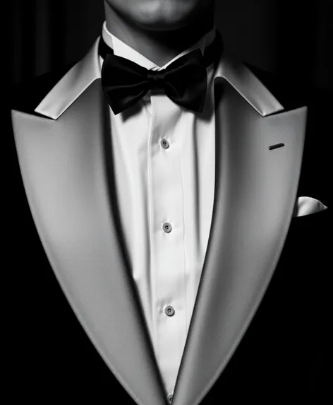 black and white tuxedo