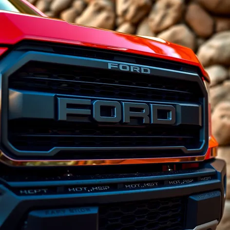 ford raptor grill on