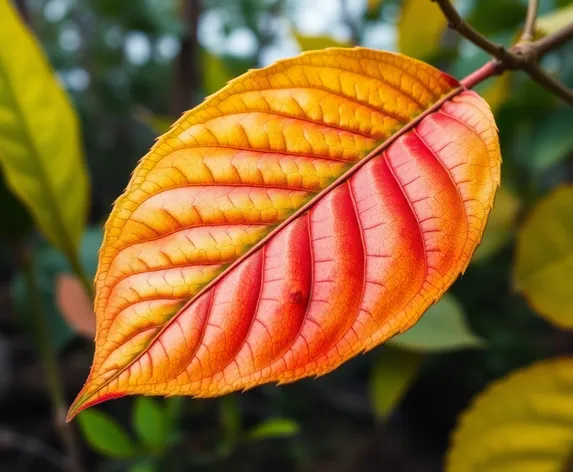 realistic leaf drawing