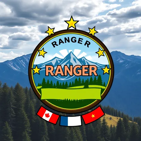 ranger badge country logos