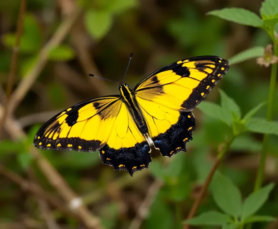 butterfly which is yellow