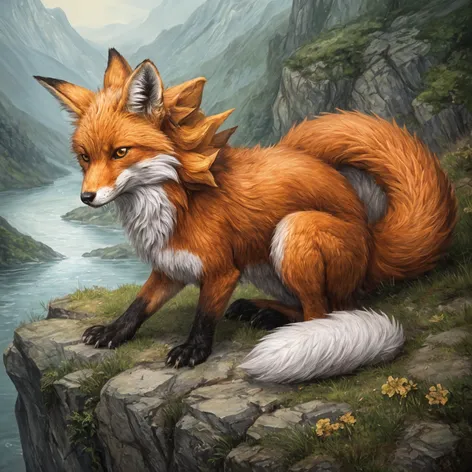fox dragon
