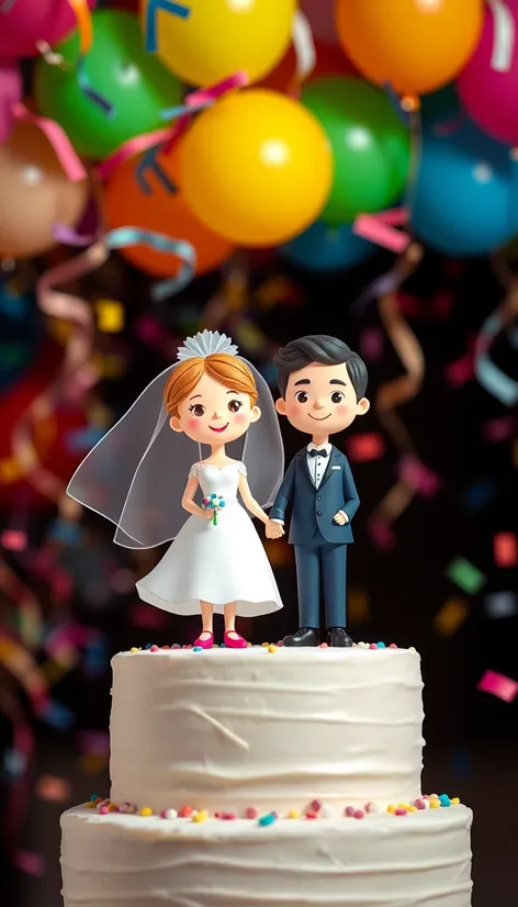 funny wedding cake toppers