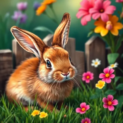 brown bunny scene