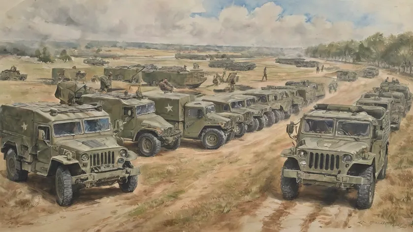 military drawings