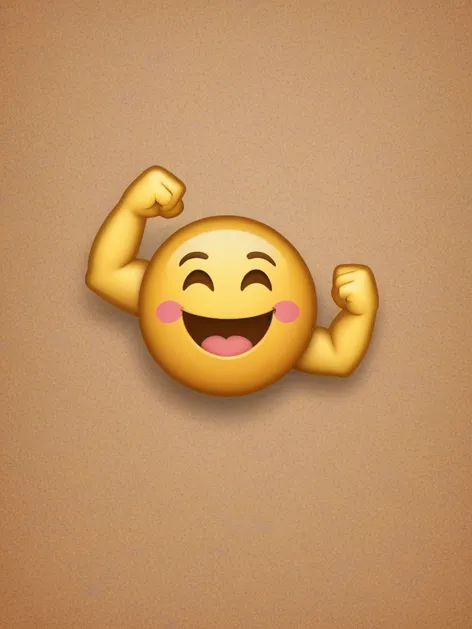 flexing emoji