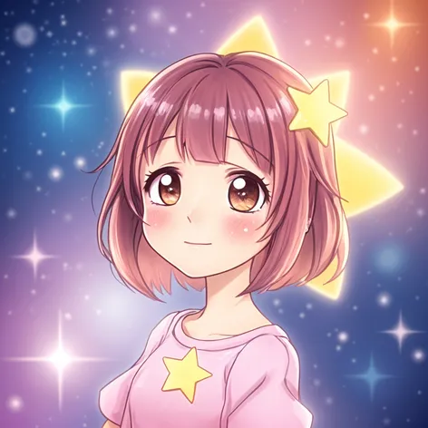 anime star girl pfp